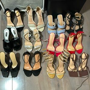 Heels all sizes 7 - 7/12 - 8